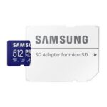Samsung PRO Plus Tarjeta Micro SDXC 512GB UHS-I U3 A2 V30 Clase 10 con Adaptador SD - Imagen 4