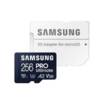 Samsung PRO Ultimate Tarjeta Micro SDXC 256GB UHS-I U3 A2 V30 con Adaptador SD - Imagen 3