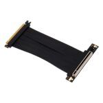 Abysm Cable de Extension Riser PCIe 4.0 x16 Flexible - Blindaje EMI - Longitud 17cm - Color Negro - Imagen 3