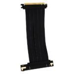 Abysm Cable de Extension Riser PCIe 4.0 x16 Flexible - Blindaje EMI - Longitud 17cm - Color Negro - Imagen 4