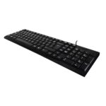 Unykach Pack de Teclado 105 Teclas, USB + Raton 1200ppp, 3 Botones, Uso Ambidiestro - Idioma Portugues - Color Negro - Imagen 2