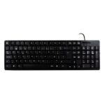Unykach Pack de Teclado 105 Teclas, USB + Raton 1200ppp, 3 Botones, Uso Ambidiestro - Idioma Portugues - Color Negro - Imagen 3