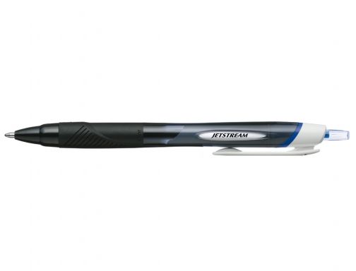 303112_1 Uni-ball JetStream Sport SXN-150E Boligrafo de Tinta Pigmentada - Punta de Bola 1mm - Retractil - Secado Instantaneo - Ideal para Zurdos - Color Azul - Imagen 1