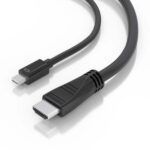 Aisens Cable Conversor MINI DP a HDMI 4K@60HZ - MINI DP/M-HDMI/M - 5.0m - Color Negro - Imagen 3