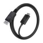 Aisens Cable Conversor DISPLAYPORT a HDMI 4K@60HZ - DP/M-HDMI/M - 2.0m - Color Negro - Imagen 2