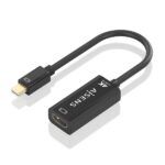 Aisens Conversor MINI DP a HDMI 4K@60HZ - MINI DP/M-HDMI/H - 15cm - Color Negro - Imagen 2