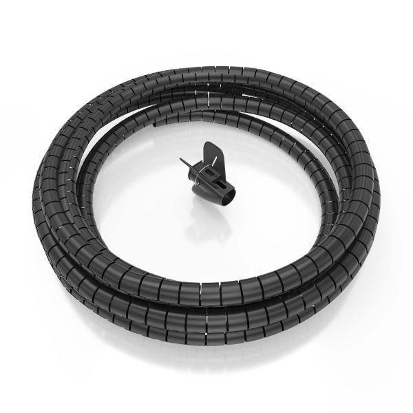 303242_1 Aisens Organizador de Cable en Espiral 25mm - 6.0m - Color Negro - Imagen 1