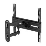 Aisens Soporte ECO Giratorio - Inclinable y Nivelable para Monitor/TV 35kg de 32-65 - Color Negro - Imagen 3
