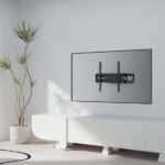 Aisens Soporte ECO Giratorio - Inclinable y Nivelable para Monitor/TV 40kg de 32-70 - Color Negro - Imagen 5