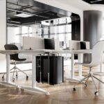 Aisens Soporte Altura Personalizable para CPU por Debajo de Escritorio - Color Negro/Plata - Imagen 5