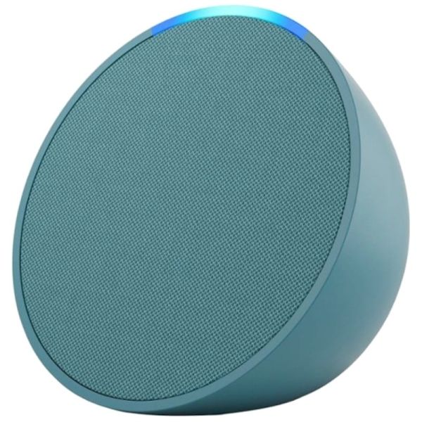 303557_1 Amazon Echo Pop 1ª Gen Altavoz Inteligente WiFi Bluetooth - Compatibilidad con Smart Home - Alexa Integrado - Control de Voz Manos Libres - Altavoz de 49.5mm - Color Verde Azulado - Imagen 1