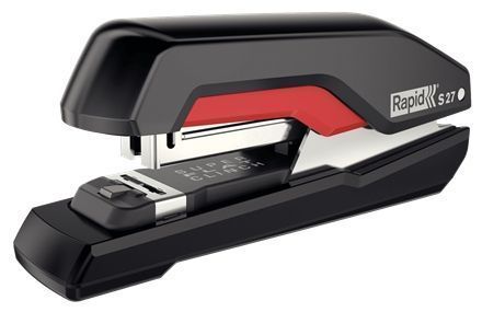 303782_1 Rapid S27 Grapadora de Sobremesa Compacta - Hasta 30 Hojas - Para Grapas 24/6, 26/6 - Color Negro/Rojo - Imagen 1