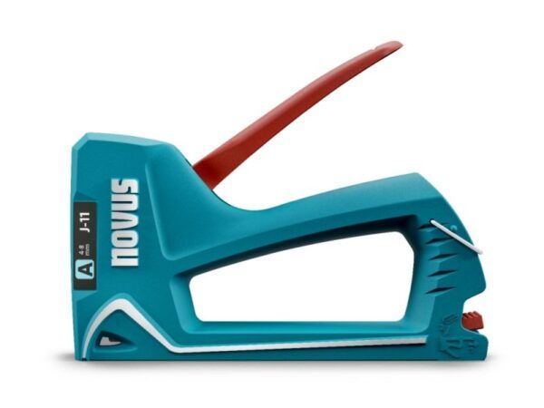 Novus J11 Clavadora/Grapadora - Para Grapas de 4 a 8mm - Carga Inferior con Desbloqueo de Seguridad - Indicador de Cantidad de Grapas Restante - Imagen 2