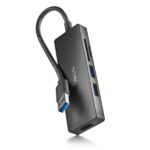NGS IHUB Reader Hub USB 3.0 - 3 Puertos USB 3.0 - 1 Ranura SD - 1 Ranura MicroSD - Imagen 3