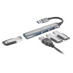 NGS IHUB4 Micro Hub USB 3.0 - 1 Puertos USB 3.2 - 3 Puertos USB 2.0 - Imagen 2