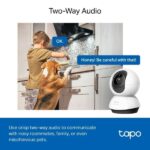 TP-Link TC72 Camara de Seguridad WiFi  2K QHD 4MP 360º - Vision Nocturna - Deteccion y Notificaciones Inteligentes de IA - Alarma de Luz y Sonido - Audio Bidireccional - Imagen 5