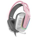 Coolsound Auricular Gaming G10 - Compatible con XBOX, PS5, PS4, Switch y PC - Color Rosa - Imagen 2