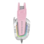 Coolsound Auricular Gaming G10 - Compatible con XBOX, PS5, PS4, Switch y PC - Color Rosa - Imagen 4