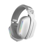 Coolsound Auricular Gaming G11 Bluetooth - Iluminación RGB - Color Blanco - Imagen 4