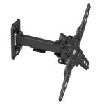 Cromad Soporte de Pared con Brazo Articulado para TV de 13"-43" - Giratorio, Inclinable y Extensible - Peso Max 20Kg - VESA 200x200 - Imagen 2