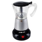 Muvip Cafetera de Goteo - Eléctrica - 480W - Calefactor integrado - Contenedor transparente - Capacidad para 6 Tazas - Imagen 2