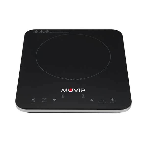 304652_1 Muvip Cocina de Induccion 2000W - 10 Niveles de Potencia - Temporizador - Control contra el Sobrecalentamiento - Bloqueo Infantil - Imagen 1