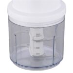 Muvip Picadora de Alimentos 400W - Recipiente con Capacidad 0.5L - Cuchillas de Acero Inoxidable - Botón para Control de Velocidad - Imagen 3