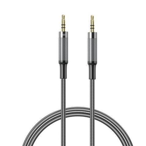 304827_1 XO NBR279C Cable Audio Jack 3.5mm Macho a Jack 3.5mm Macho - 1m - Trenzado - Color Negro - Imagen 1