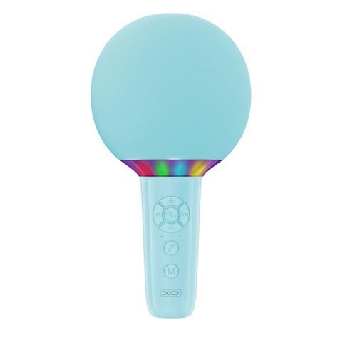 304862_1 XO BE50 Microfono Inalambrico - Karaoke - 5W - Bluetooth 5.3 - Iluminacion LED - Autonomia Máxima 3h - Color Azul - Imagen 1
