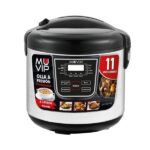 Muvip Olla a Presion Electrica - 5 Litros - 11 Programas Disponibles - 900W - Display LED - Acero Inoxidable - Totalmente Desmontable - Control de Tiempo y Temperatura - Imagen 2