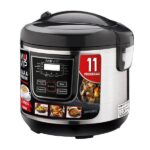 Muvip Olla a Presion Electrica - 5 Litros - 11 Programas Disponibles - 900W - Display LED - Acero Inoxidable - Totalmente Desmontable - Control de Tiempo y Temperatura - Imagen 3