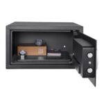 Cromad Caja Fuerte Electronica - Alto Nivel de Seguridad - De 3 a 8 Digitos - Bisagras Ocultas - Incluye Llave de Emergencia - 250x350x250mm - Imagen 3