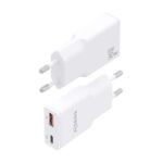 Aisens Cargador GaN Ultra Delgado 30W - 1xUSB-C PD3.0 QC4.0 - 1xUSB-A QC3.0 - Color Blanco - Imagen 4