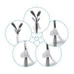 Aisens Organizador de Cable en Espiral 25mm - 3.0m - Color Blanco - Imagen 3