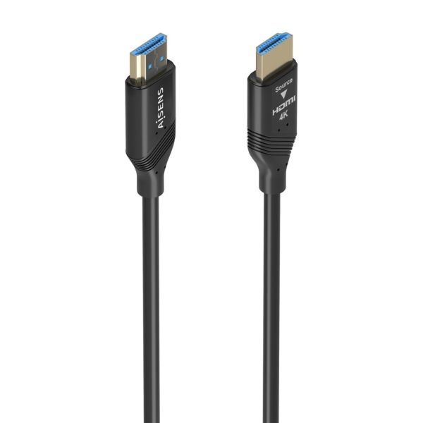 305302_1 Aisens Cable HDMI V2.0 AOC Premium Alta Velocidad - HEC 4K@60HZ 18GBPS - 10m - Color Negro - Imagen 1