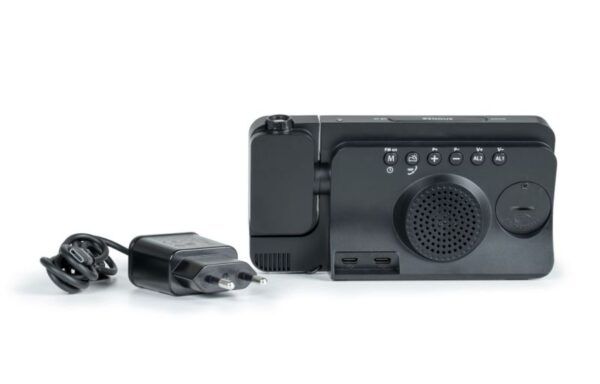 Thomson CP100T Radio Reloj Despertador - Proyeccion y Temperatura Interior - Alarma Dual - Color Negro - Imagen 4