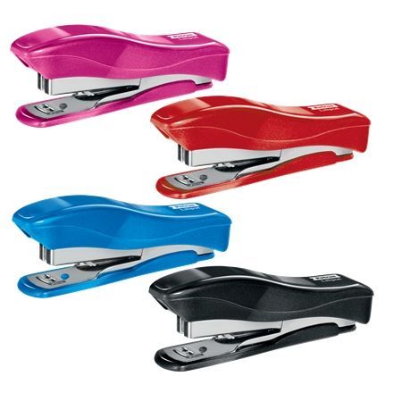 305667_1 Petrus 200 Liliput WOW Grapadora + 1 Caja de 1.000 Grapas 23/6 - Hasta 12 Hojas - Grapas 23/6 - Grapado Cerrado y Clavado - Colores Surtidos - Imagen 1
