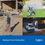 TP-Link Tapo C520WS Camara de Seguridad IP 2K QHD 4MP WiFi - Apta para Interior/Exterior - Vision Panoramica 360º - Vision Nocturna a Color - Deteccion Inteligente - Alarma de Luz y Sonido Personalizable - Imagen 3