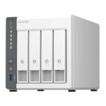 QNAP TS-433 NAS Torre Procesador ARM Cortex-A55 - Memoria 4GB - 4 Bahias 2.5", 3.5" - USB, RJ-45 2.5GB - Ventilador 120mm - Imagen 2