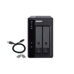 QNAP TR-002 Caja de Expansion RAID USB 3.0 - 2 Bahias 2.5", 3.5" - Ventilador 70mm