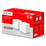 Mercusys H32G Sistema Wi-Fi 5 Mesh AC1200 Dual Band - 2 Unidades Halo - Cobertura hasta 260 m² - Color Blanco - Imagen 4