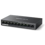 Mercusys Switch 10 Puertos RJ45 10/100Mbps - 8 Puertos PoE - Largo Alcance hasta 250m en Modo Extendido - Carcasa de Metal - Imagen 2