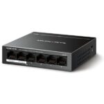 Mercusys Switch 6 Puertos RJ45 10/100Mbps - 4 Puertos PoE - Largo Alcance hasta 250m en Modo Extendido - Carcasa de Metal - Imagen 2