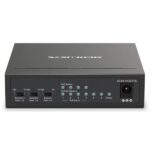 Mercusys Switch 6 Puertos RJ45 10/100Mbps - 4 Puertos PoE - Largo Alcance hasta 250m en Modo Extendido - Carcasa de Metal - Imagen 3