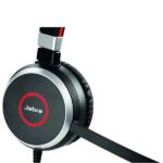 Jabra Evolve 40 MS Auriculares con Microfono USB/3.5mm - Cancelacion Pasiva de Ruido - Diadema Ajustable - Controles en Cable - Color Negro - Imagen 4