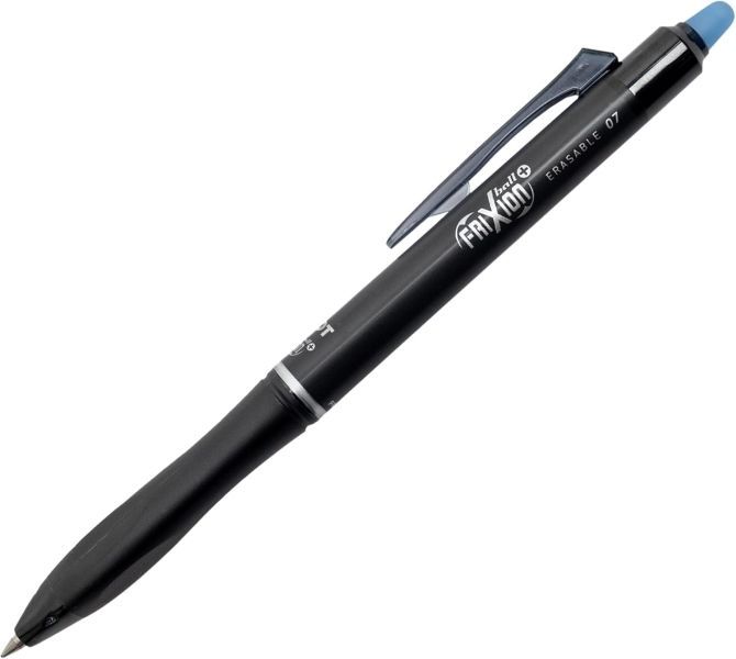 306202_1 Pilot Frixion Ball Plus Boligrafo Borrable - Punta de 0.7mm y Trazo de 0.35mm - Recargables - 80% de Plastico Reclclado - Color Azul - Imagen 1
