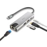 NGS Wonder Dock Supra 4 en 1 Hub USB-C - 1x USB 3.0, 1x USB-C PD 100W, 1x HDMI, 1x RJ45 - Admite Resoluciones Maximas de 4K a 30 Hz - Velocidad LAN de 1 Gbps - Imagen 2