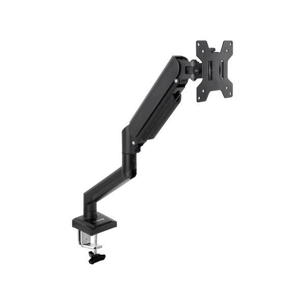 306603_1 Tooq Soporte de Mesa con Brazo Articulado para Monitor de 13"-34" - Giratorio e Inclinable - Gestion de Cables - Peso Max 10kg - VESA 100x100mm - Color Negro - Imagen 1
