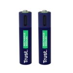 Trust Pack de 2 Pilas Recargables 500 mAh AAA - Imagen 4