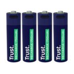 Trust Pack de 4 Pilas Recargables 1700 mAh AA - Imagen 4